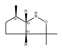 1H-Cyclopent[c]isoxazole,hexahydro-3,3,6-trimethyl-,(3a-alpha-,6-alpha-,6a-alpha-)-(9CI) Struktur