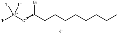 Potassium (Z)-2-bromodec-1-enyltrifluoroborate Struktur