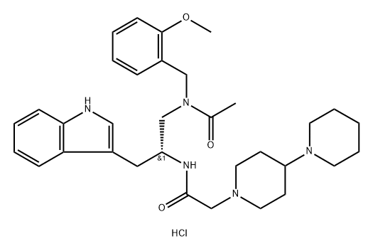 LY303870 dihydrochloride Struktur