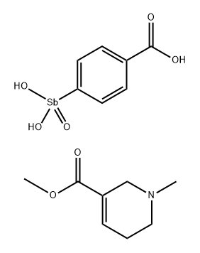 arecholine p-stibonobenzoic acid Struktur