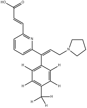 Acrivastine D7 Struktur