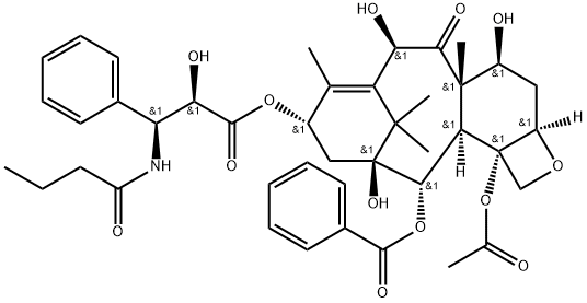 10-Deacetyl Paclitaxel Propyl Analogue Struktur