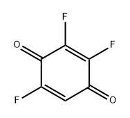 2,5-Cyclohexadiene-1,4-dione,  2,3,5-trifluoro-,  radical  ion(1-)  (9CI) Struktur