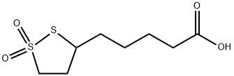 rac-Lipoic Acid Impurity 3 (S-Oxide) Struktur