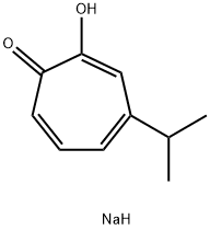 SODIUM HINOKITIOL Struktur