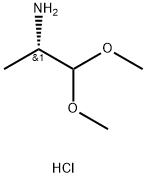 (S)-1,1-Dimethoxypropan-2-amine hydrochloride Struktur