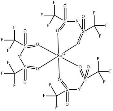 SCANDIUM TRIFLUOROMETHANESULFONIMIDE Struktur