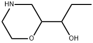 2-Morpholinemethanol, α-ethyl- Struktur