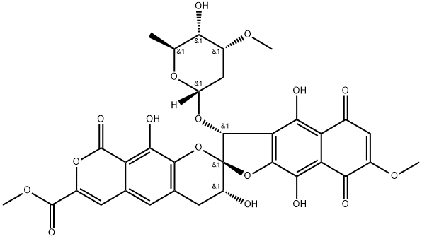 heliquinomycin Struktur