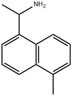 1-Naphthalenemethanamine, α,5-dimethyl- Struktur