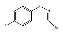 3-bromo-5-fluoro-1,2-benzoxazole Struktur