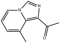 1-{8-methylimidazo[1,5-a]pyridin-1-yl}ethan-1-one Struktur