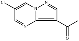 1-{6-chloropyrazolo[1,5-a]pyrimidin-3-yl}ethan-1-one Struktur