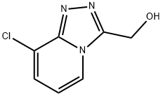 {8-chloro-[1,2,4]triazolo[4,3-a]pyridin-3-yl}methanol Struktur