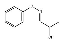 1,2-Benzisoxazole-3-methanol,-alpha--methyl-(9CI) Struktur