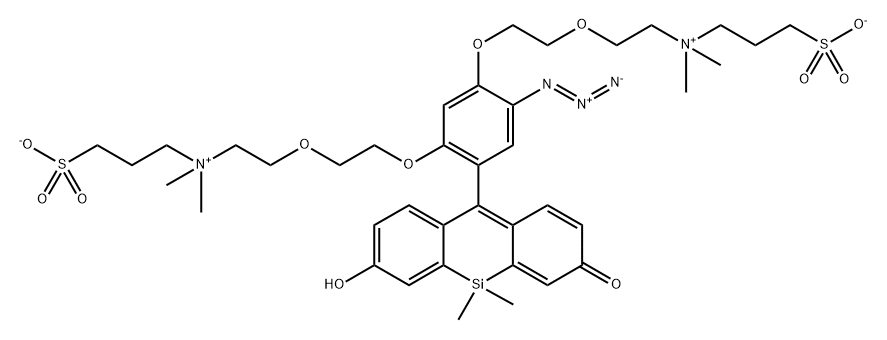 CalFluor 580 Azide Struktur