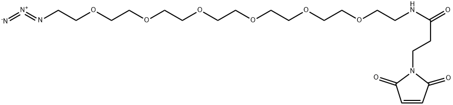 Azido-PEG7-BMPA Struktur