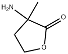 3-amino-3-methyldihydrofuran-2(3H)-one Struktur