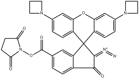 PA JANELIA FLUOR 549, SE Struktur