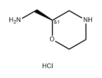 (S)-2-Morpholinemethanamine, hydrochloride Struktur