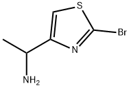 4-Thiazolemethanamine, 2-bromo-α-methyl- Struktur