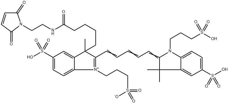 Alexa Fluor 647 maleimide Struktur