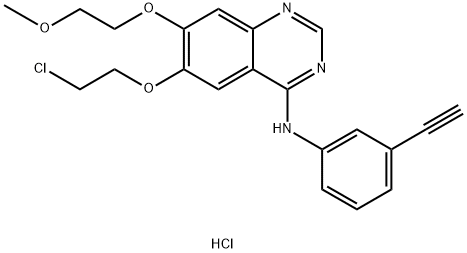 6-O-DesMethoxyethyl-6-O-chloroethyl Erlotinib Hydrochloride