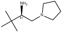 (R)-3,3-dimethyl-1-(pyrrolidin-1-yl)butan-2-amine Struktur