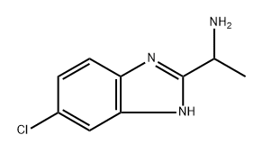 1H-Benzimidazole-2-methanamine,5-chloro-alpha-methyl-(9CI) Struktur