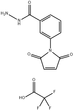 3-MaleiMidobenzoic acid hydrazide-THF salt Struktur