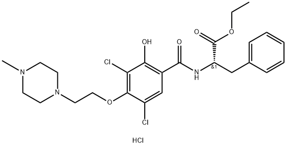 JTE-607 dihydrochloride Struktur