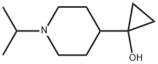 1-(1-isopropylpiperidin-4-yl)cyclopropan-1-ol Struktur