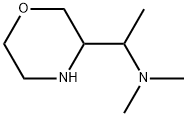 3-Morpholinemethanamine, N,N,α-trimethyl- Struktur