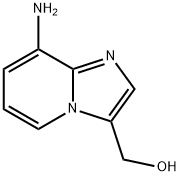 {8-aminoimidazo[1,2-a]pyridin-3-yl}methanol Struktur