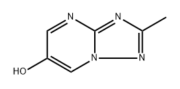 2-methyl-[1,2,4]triazolo[1,5-a]pyrimidin-6-ol Struktur