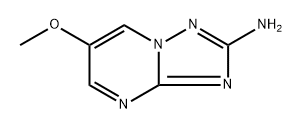 6-methoxy-[1,2,4]triazolo[1,5-a]pyrimidin-2-amine Struktur