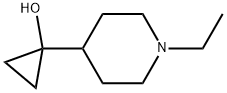 1-(1-ethylpiperidin-4-yl)cyclopropan-1-ol Struktur