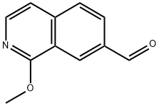 1-methoxyisoquinoline-7-carbaldehyde Struktur