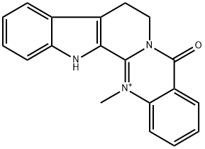 Evodiamine, derivative of Struktur