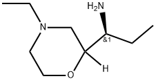 2-Morpholinemethanamine, α,4-diethyl-, (αS)- Struktur