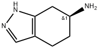 (S)-4,5,6,7-Tetrahydro-1H-indazol-6-amine Struktur