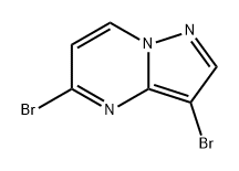 3,5-dibromopyrazolo[1,5-a]pyrimidine Struktur