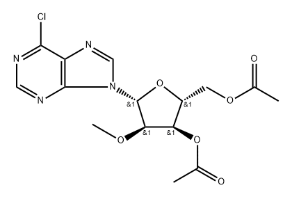 6-Chloro-9-(3,5-di-O-acetyl-2-O-methyl-β-D-ribofuranosyl)-9H-purine