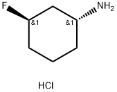 Trans-3-Fluorocyclohexanamine Hydrochloride(WX601125) Struktur