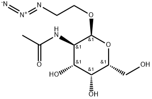 2-Azidoethyl 2-acetamido-2-deoxy-alpha-D-galactopyranoside >=95% Struktur