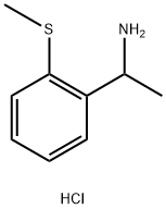 Benzenemethanamine, α-methyl-2-(methylthio)-, hydrochloride (1:1) Struktur