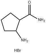 2α-Aminocyclopentane-1α-carboxamide Struktur