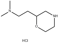 2-Morpholineethanamine,N,N-dimethyl-,dihydrochloride Struktur