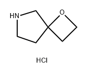 1-Oxa-6-azaspiro[3.4]octane hydrochloride Struktur