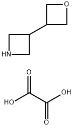 3-(Oxetan-3-yl)azetidine oxalate(2:1) Struktur